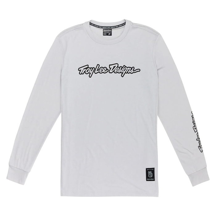 TROY LEE DESIGNS SKYLINE LONG SLEEVE RIDE TEE SIGNATURE MIST S