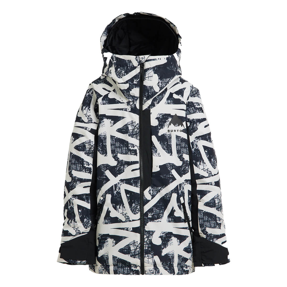 BURTON KIDS' HILLSLOPE JACKET CITY STREETS/TRUE BLACK XS