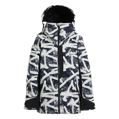 BURTON KIDS' HILLSLOPE JACKET CITY STREETS/TRUE BLACK XL