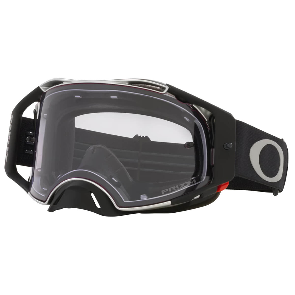 OAKLEY AIRBRAKE® MX  TUFF BLOCKS GUNMETAL BLACK /PRIZM LOW LIGHT UNI