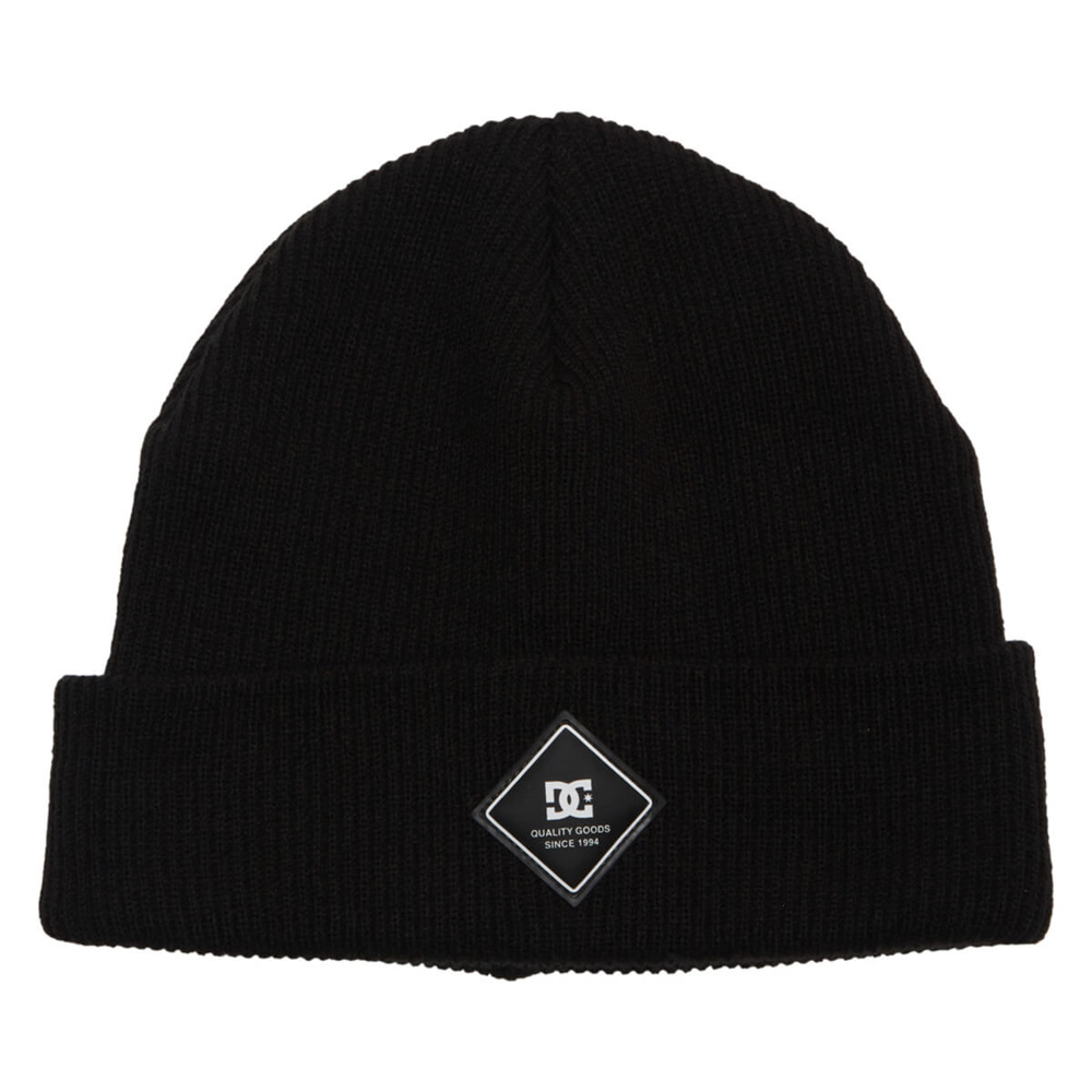 DC LABEL BEANIE BLACK UNI