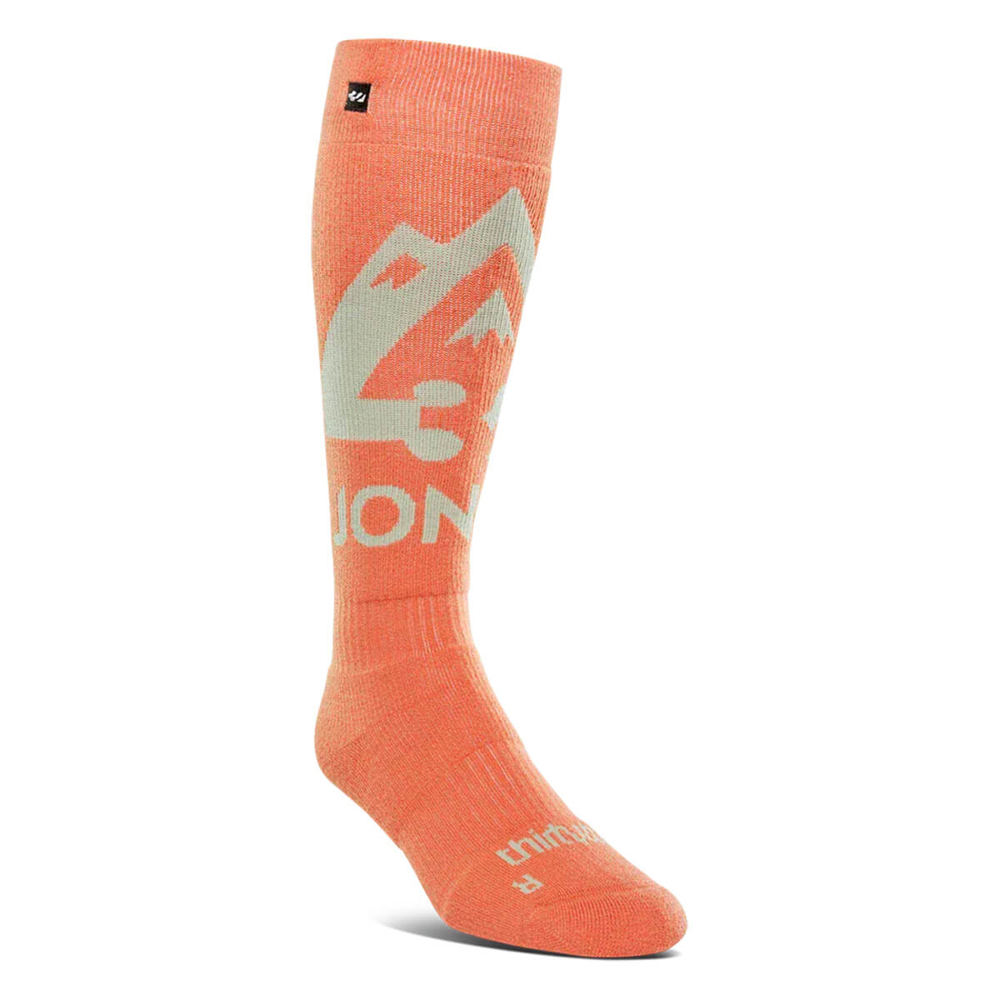 32 W JONES MERINO SOCK CORAL L/XL