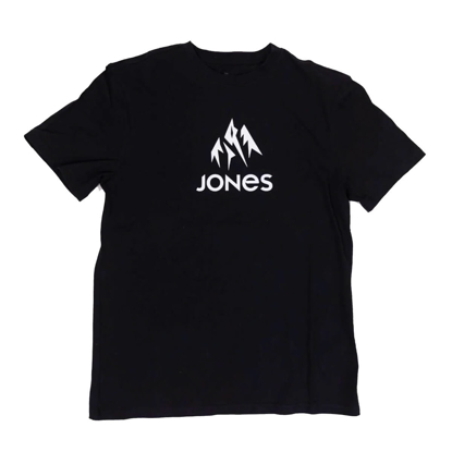 JONES TRUCKEE ORGANIC COTTON T-SHIRT STEALTH BLACK L