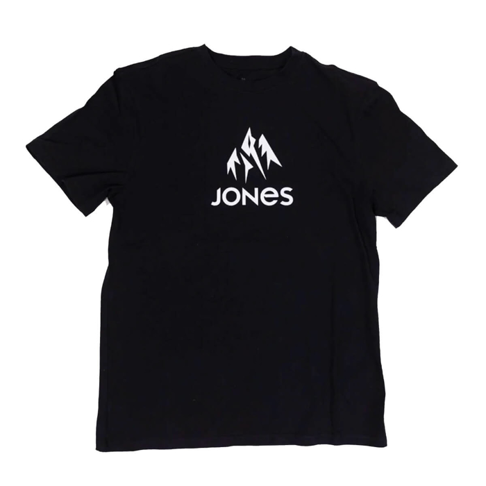 JONES TRUCKEE ORGANIC COTTON T-SHIRT STEALTH BLACK L