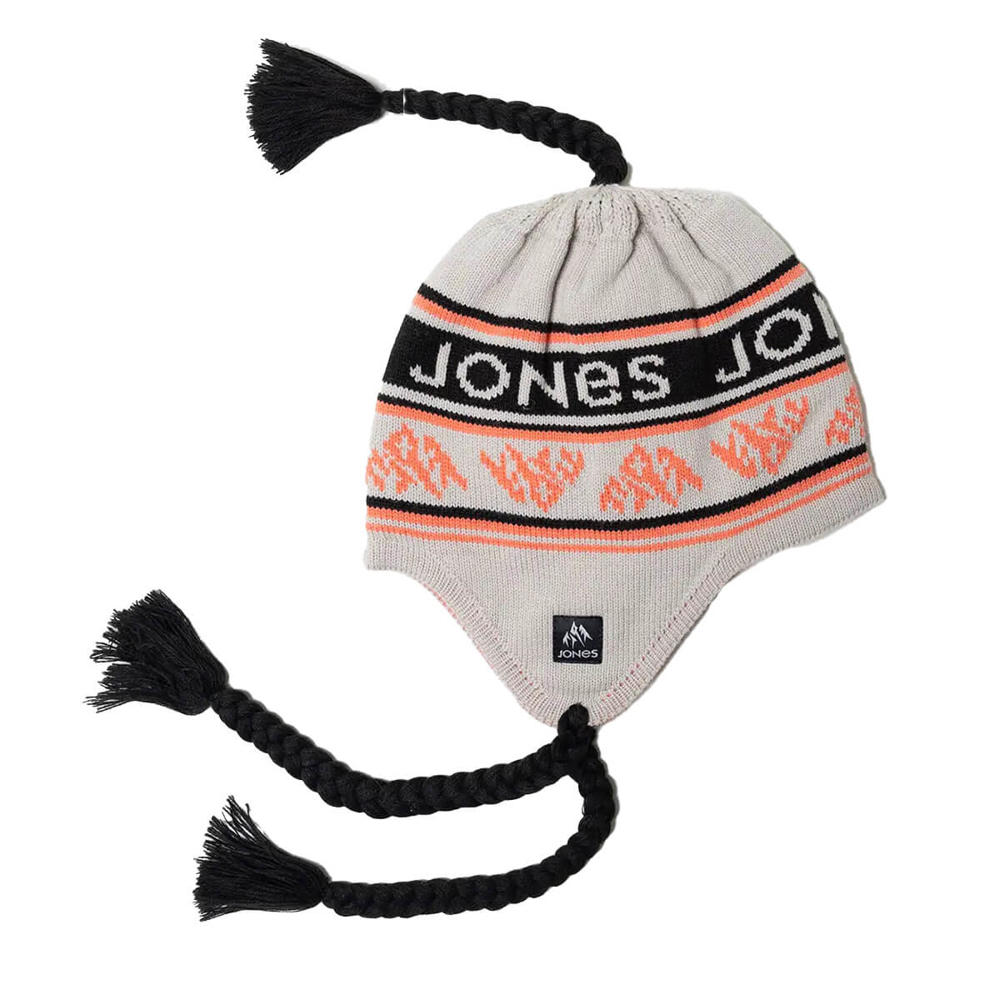 JONES INAKI RECYCLED BEANIE SMOKE GRAY UNI