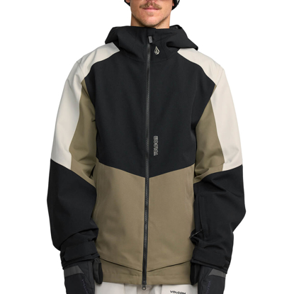 VOLCOM BRIGHTON FULL ZIP JACKET MILITARY S