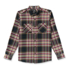VOLCOM NETASTONE FLANNEL LONG-SLEEVE SHIRT ANTIQUE BLACK M