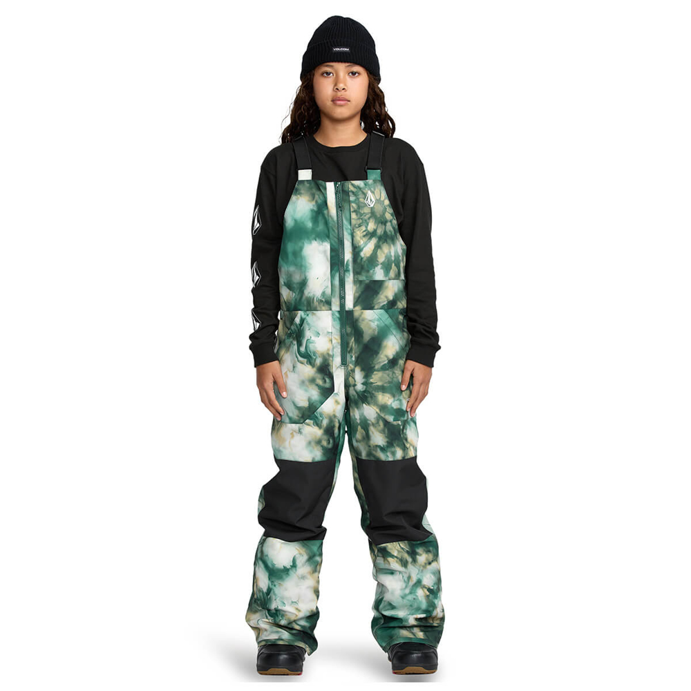 VOLCOM BARKLEY INS BIB OVERALL GREEN L