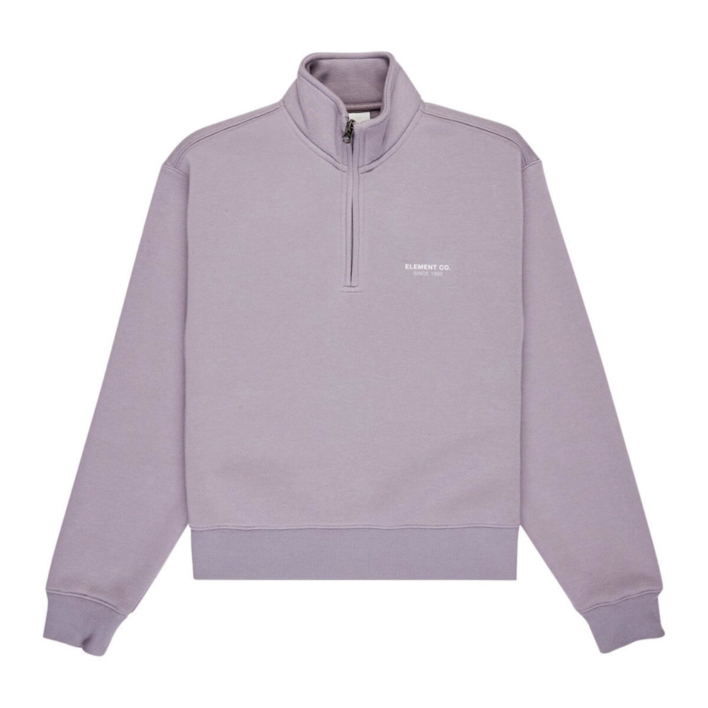 ELEMENT ELEMENT CO QUARTER ZIP W MINIMAL GRAY M/10