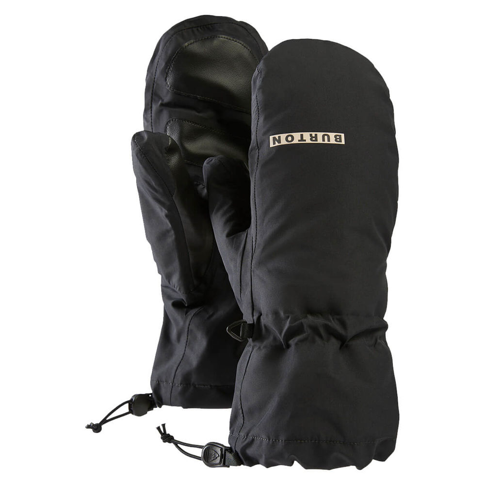 BURTON 3L SHELL MITTENS TRUE BLACK S