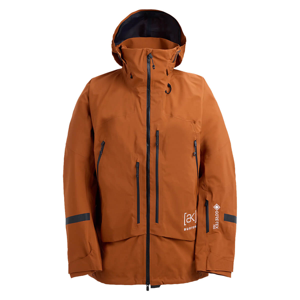 BURTON MEN'S [AK] ACAMAR GORE-TEX PRO 3L JACKET CHESTNUT BROWN L