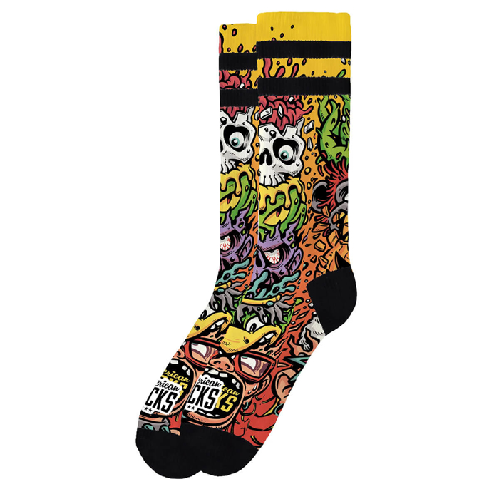 AMERICAN SOCKS OPEN YOUR MIND MULTI L/XL
