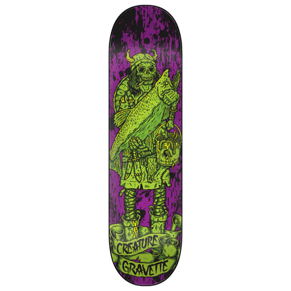 CREATURE GRAVETTE VIKINGS OF THE HESH LAW XX PRO 8.3" DECK 8.3"