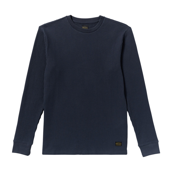 RVCA DAYSHIFT THERMAL LONG SLEEVE MOODY BLUE M