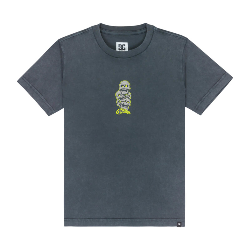 DC LAUGH STACK T-SHIRT BOY BLACK 10/S