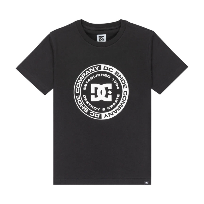 DC DC CORPO T-SHIRT BOY BLACK 12/M