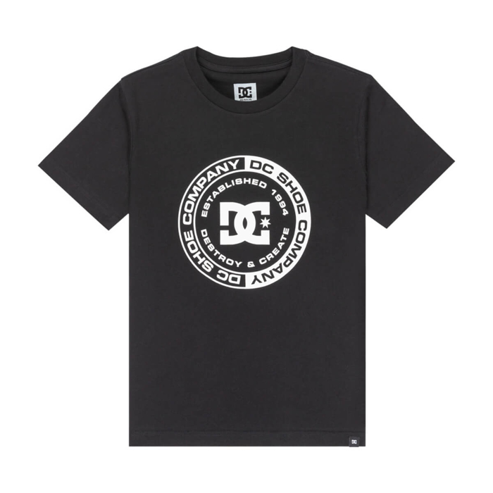 DC DC CORPO T-SHIRT BOY BLACK 14/L