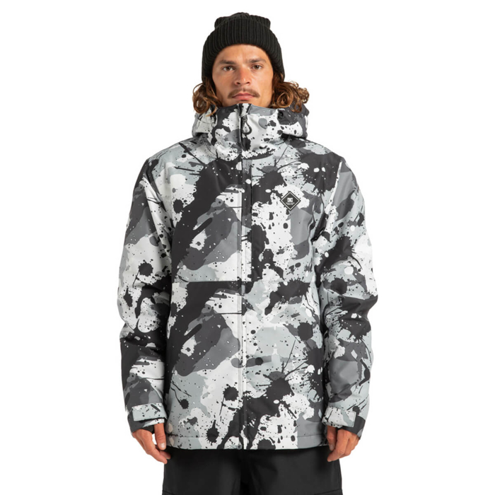 DC BASIS PRINT JACKET SPLAT CAMO L