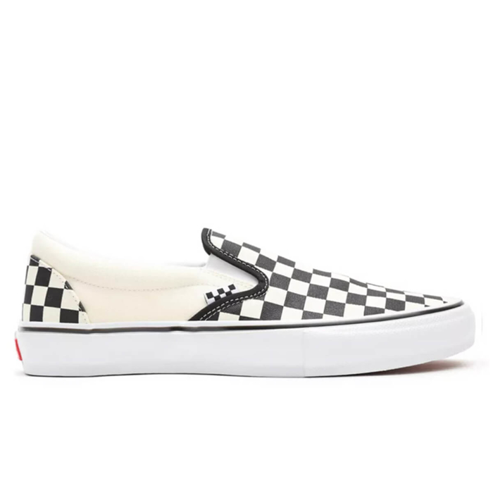 VANS SKATE SLIP-ON (CHECKERBOARD) BLACK/OFF 45
