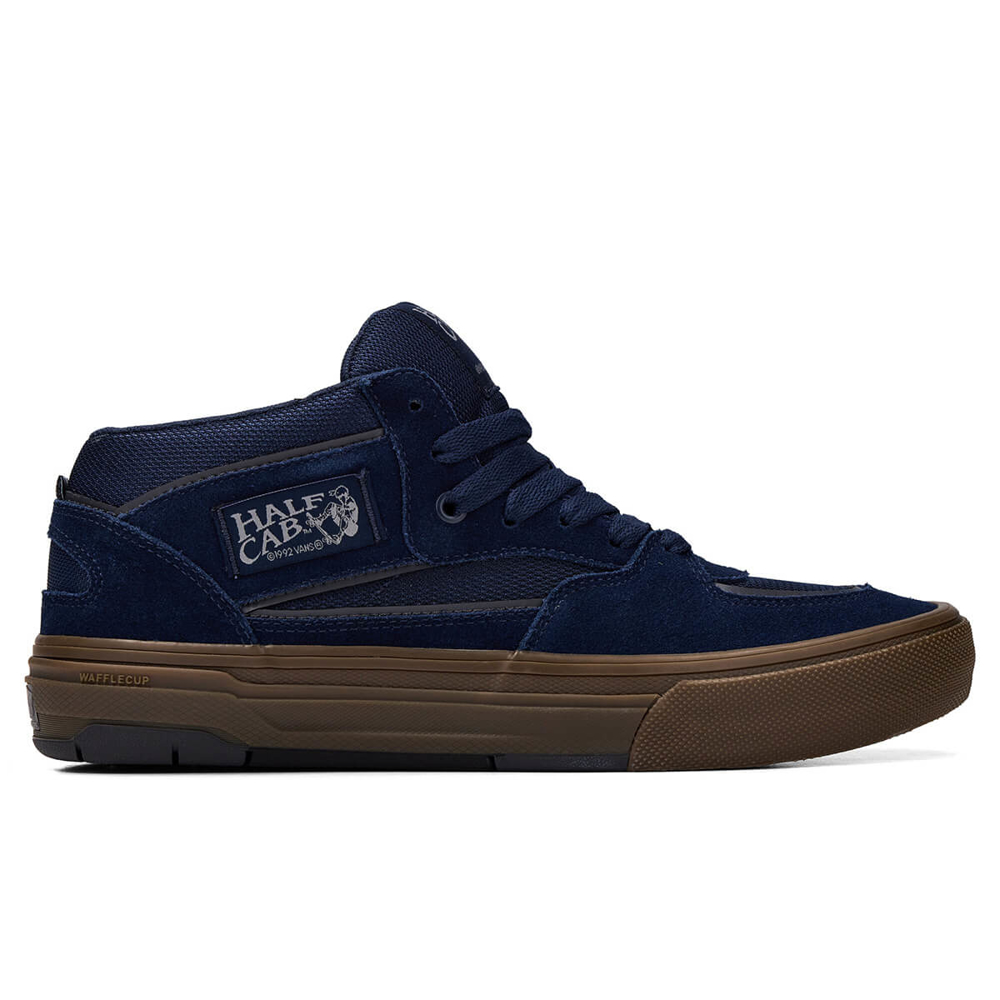 VANS SKATE HALF CAB WAFFLECUP NAVY/DARK GUM 40