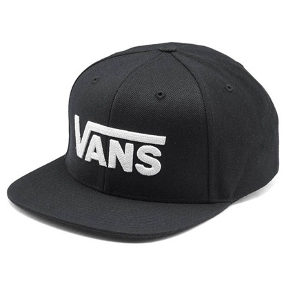 VANS DROP V LOGO SNAPBACK BLACK UNI