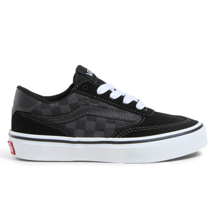 VANS BROOKLYN LS TONAL CHECK FADED BLACK 36