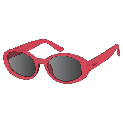 VANS WHEELING SUNGLASSES CRIMSON HAZE UNI