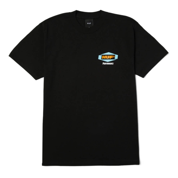 HUF SPARK IT UP T-SHIRT BLACK XL