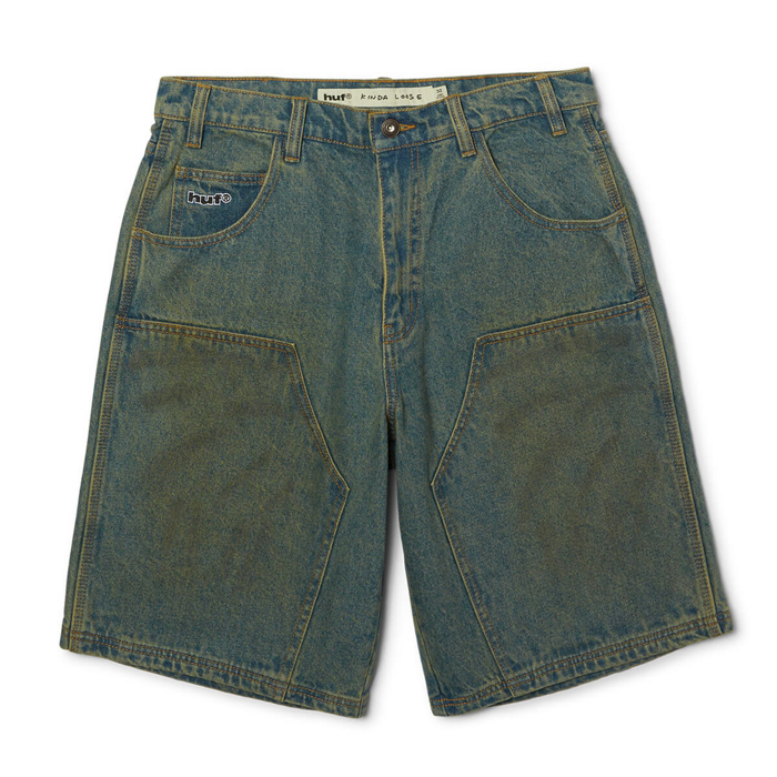HUF KINDA LOOSE DOUBLE KNEE SHORT DIRTY WASH 30
