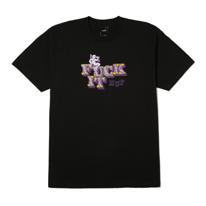 HUF DIVINE T-SHIRT BLACK S
