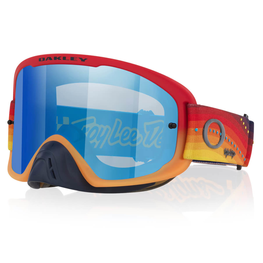 OAKLEY O-FRAME® 2.0 PRO MX TLD RED ORANGE | BLACK ICE IRIDIUM LENSES UNI