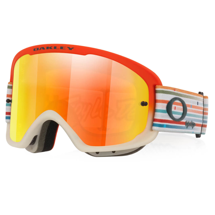 OAKLEY O-FRAME® 2.0 PRO MTB TLD ORANGE CLEAR | FIRE IRIDIUM LENSES UNI