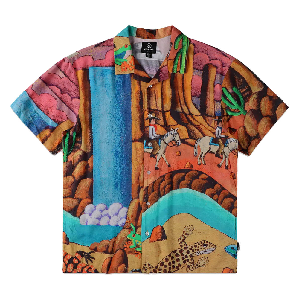 VOLCOM FA MICKEY MASON SHIRT MULTI L