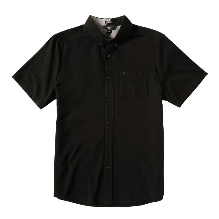 VOLCOM EVERETT OXFORD SHIRT NEW BLACK M