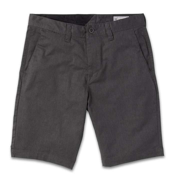 VOLCOM FRICKIN MDN STRCH SHORT 21" CHARCOAL HEATHER 26