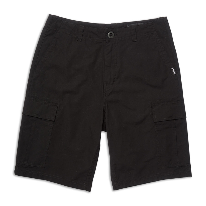 VOLCOM STRANGE TRIPPER CARGO SHORT 22" BLACK 36