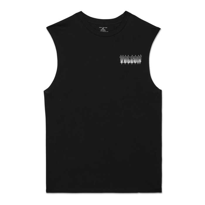 VOLCOM GAMMA DOOM TANK TOP BLACK M