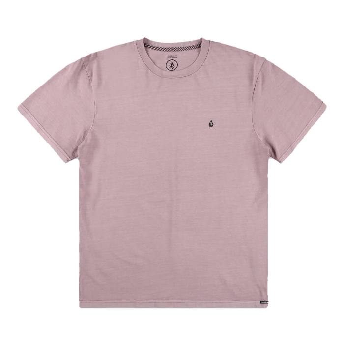 VOLCOM SOLID STONE EMB T-SHIRT BARK BROWN XXL
