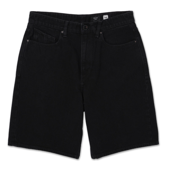 VOLCOM BILLOW DENIM SHORT 22" BLACK 36