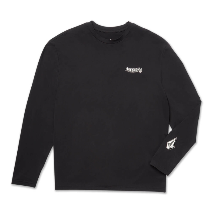 VOLCOM PISTOL SURF LS LYCRA BLACK S