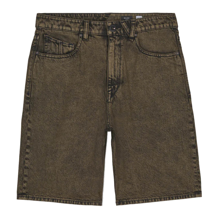 VOLCOM BILLOW DENIM SHORT 22" SAGE LEAF 38