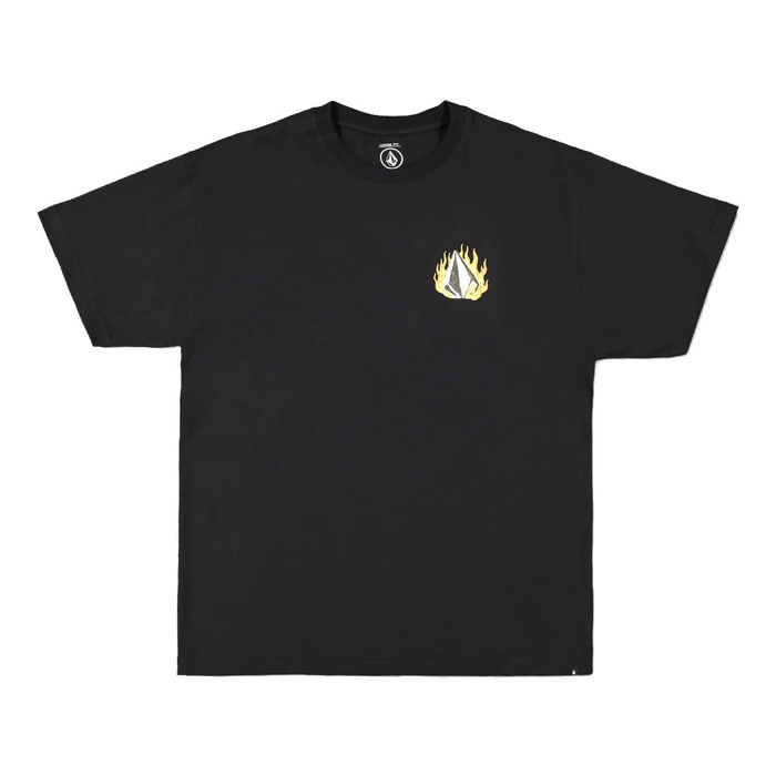 VOLCOM DOUBLE FANTASY LSE T-SHIRT BLACK L