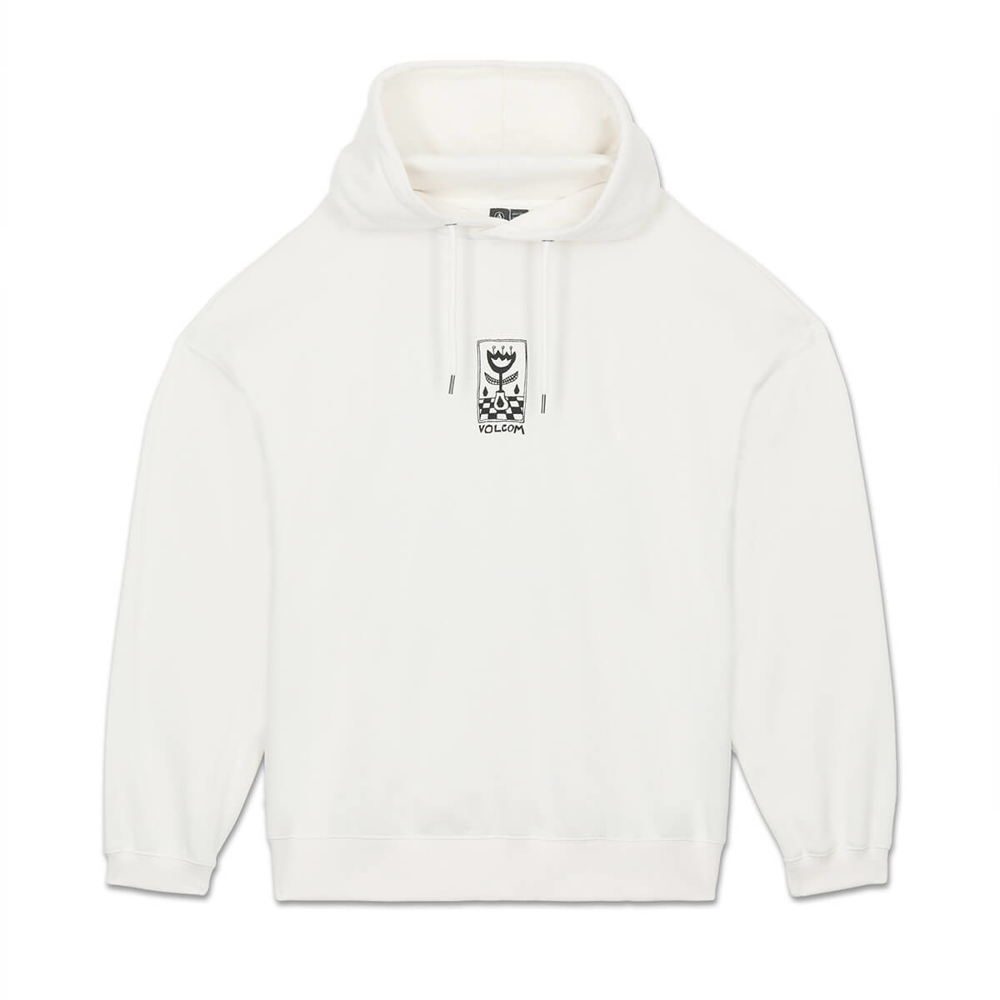 VOLCOM RADICAL DAZE UP HOODIE OFF WHITE M