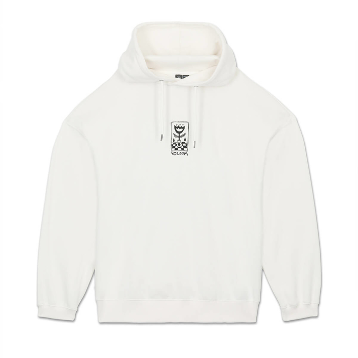 VOLCOM RADICAL DAZE UP HOODIE OFF WHITE M