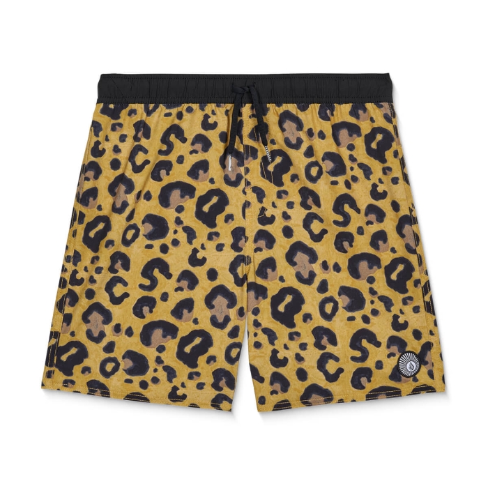 VOLCOM LIDO PRINT TRUNK YOUTH CHEETAH M