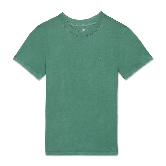 VOLCOM SOLID STONE EMB T-SHIRT EVERGREEN M