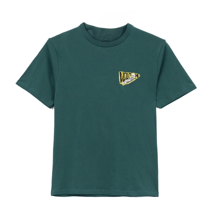 VOLCOM ALIX COFFIN T-SHIRT RIFLE GREEN S