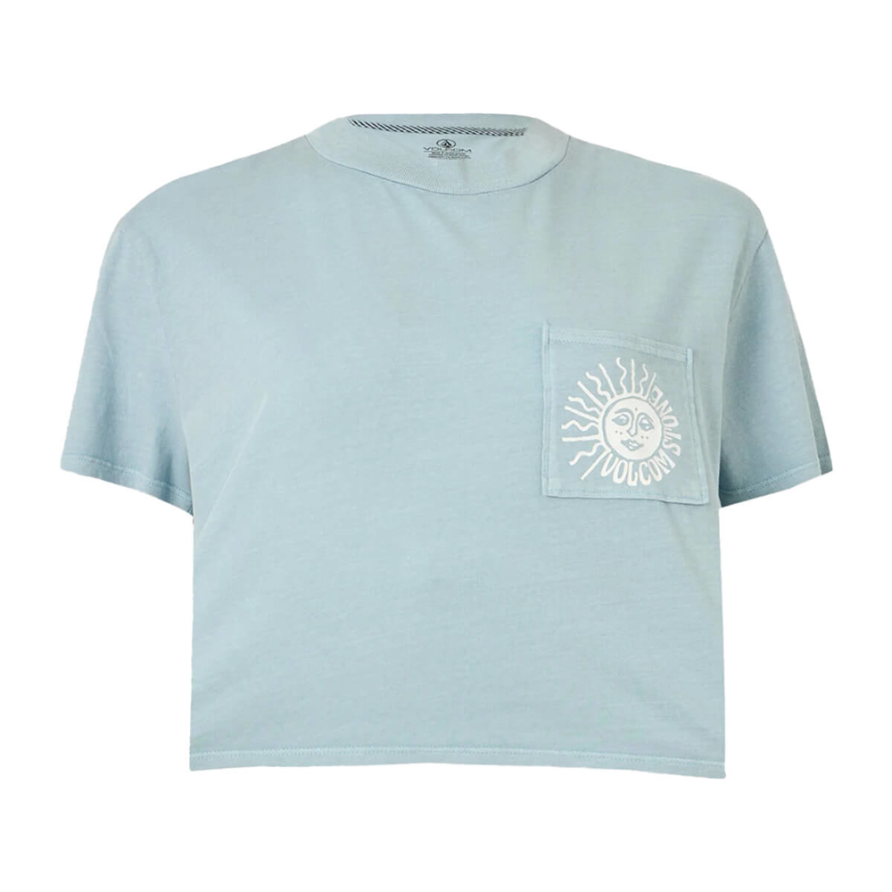 VOLCOM POCKET DIAL T-SHIRT CALI BLUE M