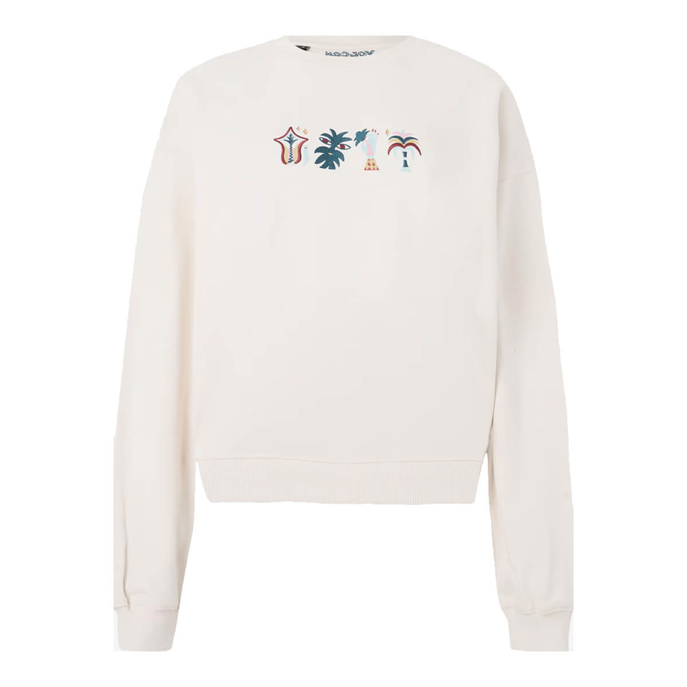 VOLCOM FA BRUNO LUCAS CREW OFF WHITE M