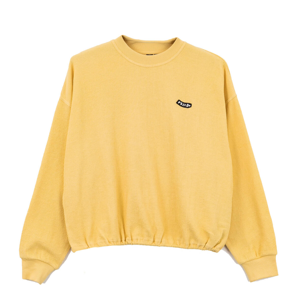 VOLCOM SWEETERRY CREW SUNBURST XS